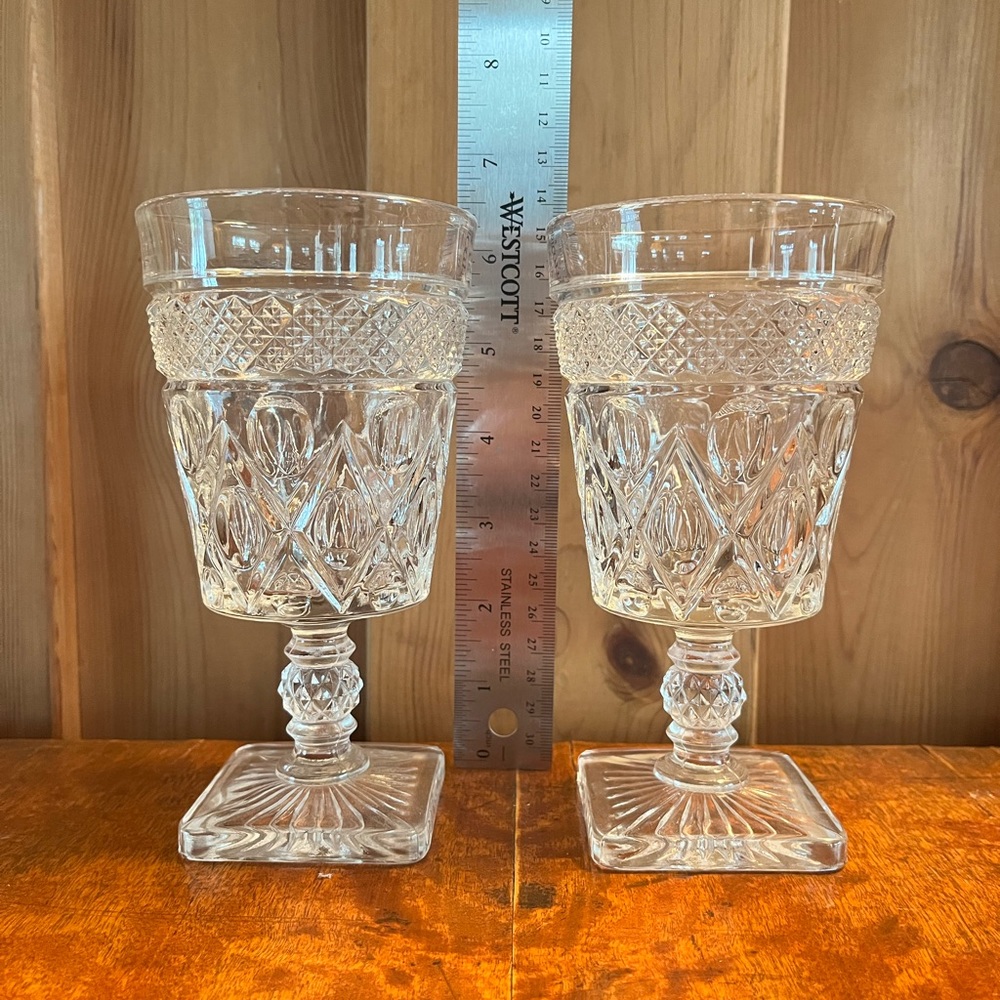 7 Cape Cod Imperial water goblets